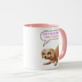 Niet knoeien met deze prinses mok (Voorkant rechts)