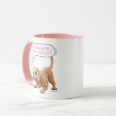 Niet knoeien met deze prinses mok (Voorkant links)