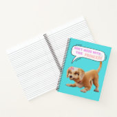 Niet knoeien met deze prinses notitieboek (Binnen)