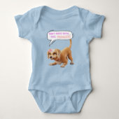 Niet knoeien met deze prinses romper (Voorkant)