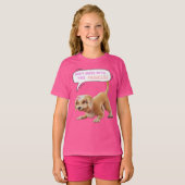 Niet knoeien met deze prinses t-shirt (Voorkant volledig)