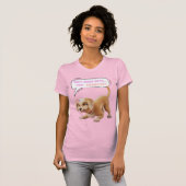Niet knoeien met deze prinses t-shirt (Voorkant volledig)