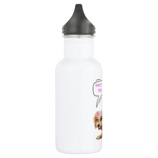 Niet knoeien met deze prinses waterfles  (Links)