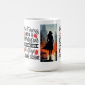 Niet knoeien met een vrouw koffiemok (Center)