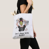 Niet knoeien met mama badmat tote bag (Dichtbij)