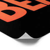 Niet knoeien met mijn Beer kant Poster (Hoek)