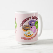 NIET KNOEIEN MET MIJN ONTBIJT KOFFIEMOK (Voorkant rechts)