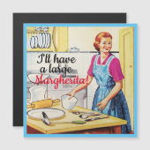 Niet-kokende  Fifties van de vrouw Keukenslogans (Voorkant / Achterkant)