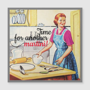 Niet-kokende  Fifties van de vrouw Keukenslogans