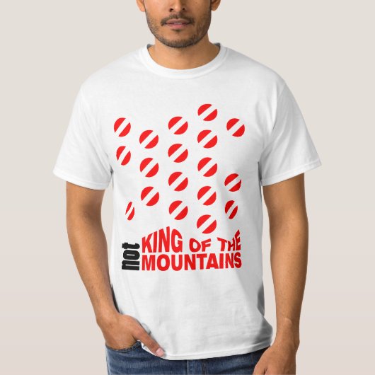 NIET-Koning van het Shirt van de bergen (Voorkant)
