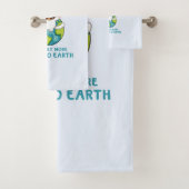 Niet kort, gewoon naar de aarde - Cat Humor Bad Handdoek (Insitu)