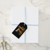 Niet korte elf grappige xmas cadeaulabel (Met Touw)