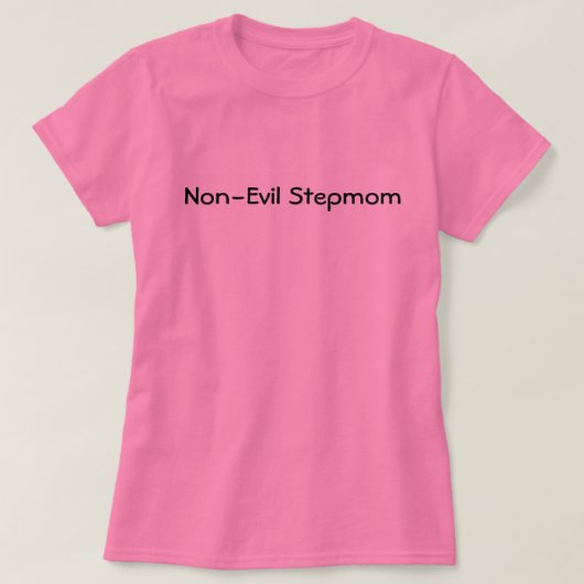 Niet-kwaadaardig stepmam-shirt t-shirt (Design voorkant)