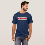 Niet laden t-shirt (Voorkant volledig)