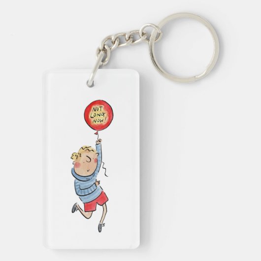 Niet lang nu sleutelhanger (achterkant)