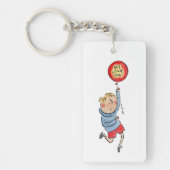 Niet lang nu sleutelhanger (Voorkant)