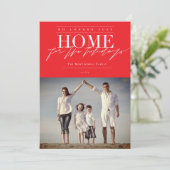 Niet langer gewoon thuis voor de Feestdagen... gra Feestdagenkaart (Staand voorkant)