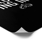 Niet langer leven in zonde Grappige bruid bruidego Poster (Hoek)