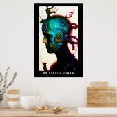 Niet langer menselijk poster (Keuken)