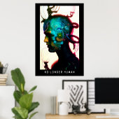 Niet langer menselijk poster (Thuiskantoor)