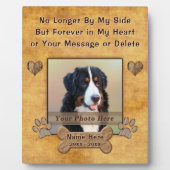 Niet langer naast me, maar voor altijd in mijn har fotoplaat (Voorkant)