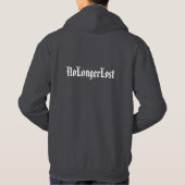 Niet langer verloren Mannen overdragen Sweatshirt (Achterkant)