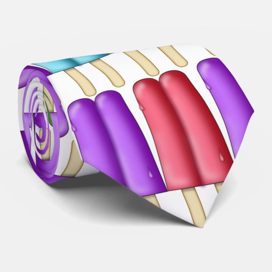 Niet likken ! stropdas (Opgerold)