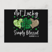 Niet Lucky gewoon geblesseerd Briefkaart (Voorkant)