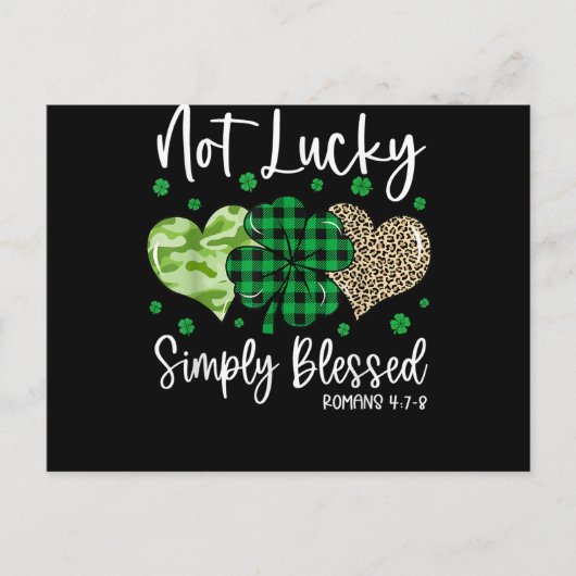 Niet Lucky gewoon geblesseerd Briefkaart (Voorkant)