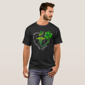 Niet Lucky gewoon geblesseerd CNA St. Patrick Day T-shirt (Voorkant volledig)