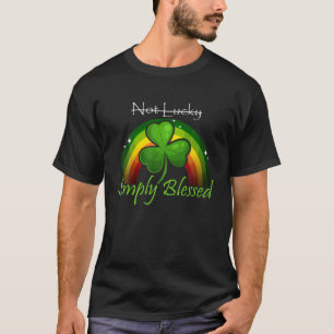 Niet Lucky gewoon geblesseerd Funny Saint Patrick' T-shirt