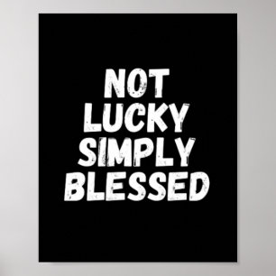 Niet Lucky gewoon geblesseerd Poster