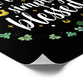 Niet Lucky gewoon geblesseerd St Patrick's Day Poster (Hoek)