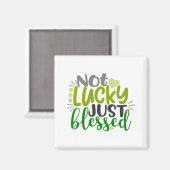 Niet Lucky, gewoon gebufferd Magneet (Voorkant / Achterkant)