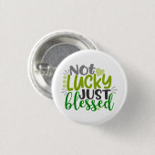Niet Lucky, gewoon gebufferd Ronde Button 3,2 Cm (Voorkant /achterkant)