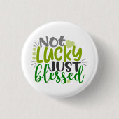 Niet Lucky, gewoon gebufferd Ronde Button 3,2 Cm (Voorkant)
