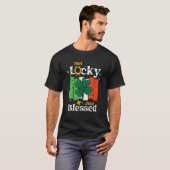 Niet Lucky, gewoon gebufferd St Patrick's Day T-shirt (Voorkant volledig)