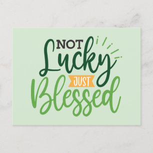 Niet Lucky Net geblesseerd Saint Patrick's Day Sai Briefkaart