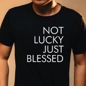 Niet Lucky Net geblesseerd St. Patrick's Christeli T-shirt