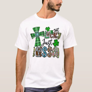 Niet Lucky Net geblesseerd, St Patrick's Day Chris T-shirt