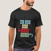 Niet lui, alleen energiebesparing - grappig sarcas t-shirt (Voorkant)