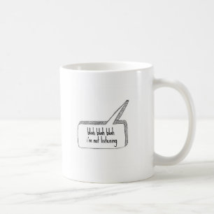 Niet luisteren koffiemok