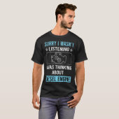 Niet luisterende dieselmotor t-shirt (Voorkant volledig)
