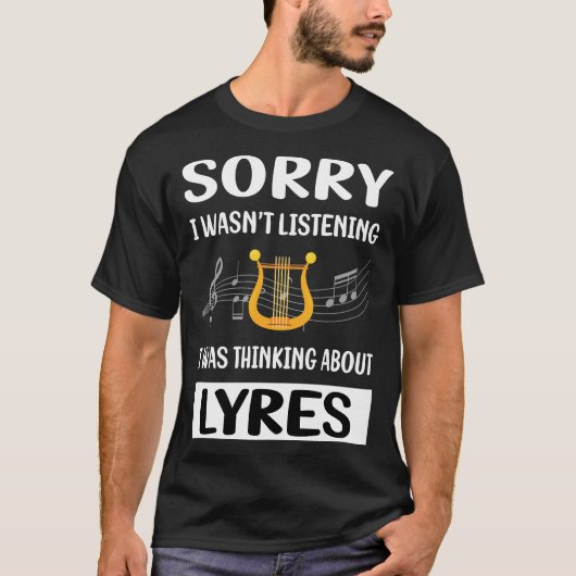 Niet luisterende lier t-shirt (Voorkant)
