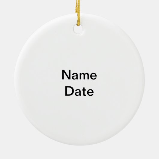 Niet Mad, ik heb een moo-stoornis. Keramisch Ornament (Achterkant)