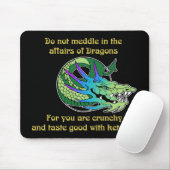 Niet medaille in de Aangelegenheden van Dragons Muismat (Met muis)