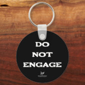 Niet meedoen sleutelhanger (Voorkant)