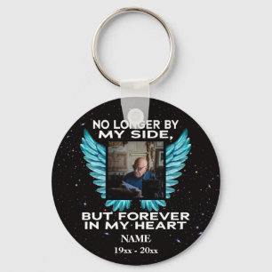 Niet meer aan mijn kant, gedenkfoto-keepslag sleutelhanger