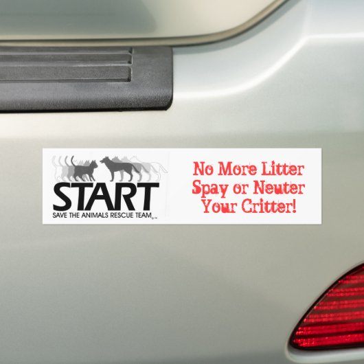 niet meer bumpersticker (Op auto)