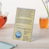 Niet meer gefinancierd reclamebord met voetstuk (Insitu)